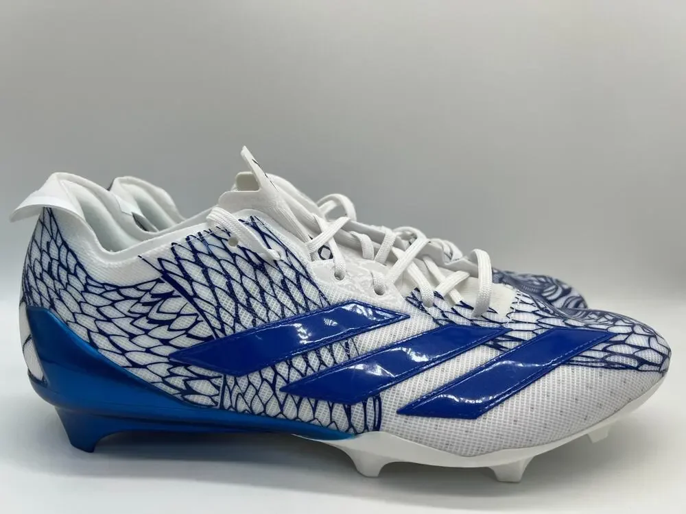 Adidas Adizero Electric Football Cleats Royal Blue White IH8569 Men Size 12